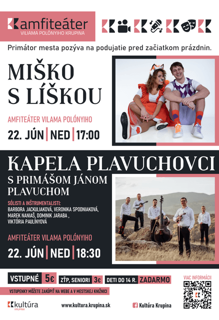 MIŠKO S LÍŠKOU a KAPELA PLAVUCHOVCI